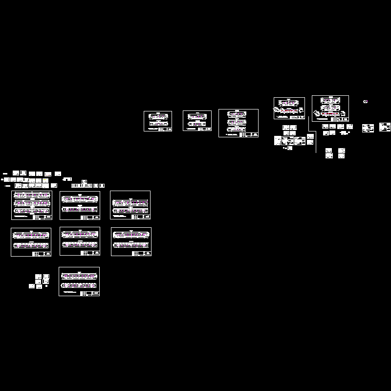 盖梁钢模板制作设计CAD图纸 - 1