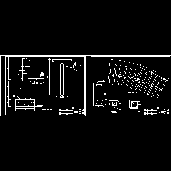 广场景观设计CAD施工图纸(平面布置) - 2