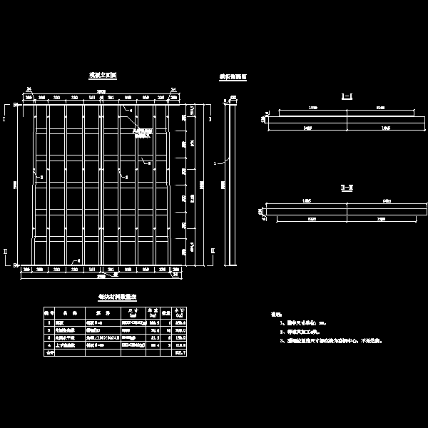 桥梁墩身翻模设计CAD图纸 - 5