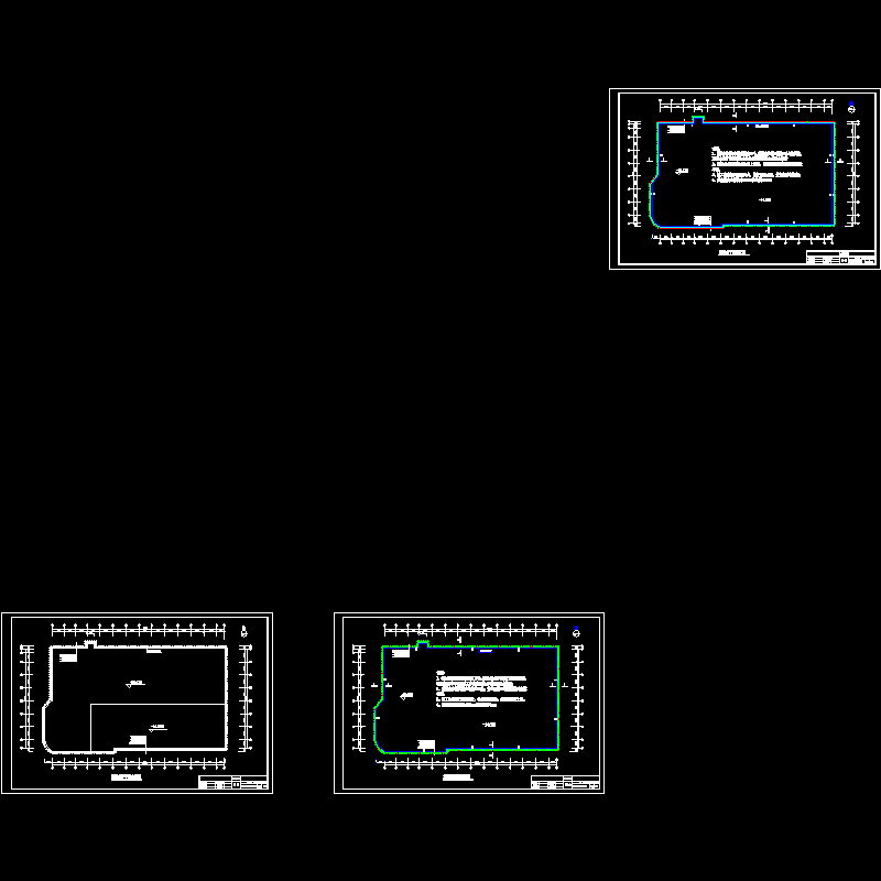 基坑土方支护平面布置图.dwg