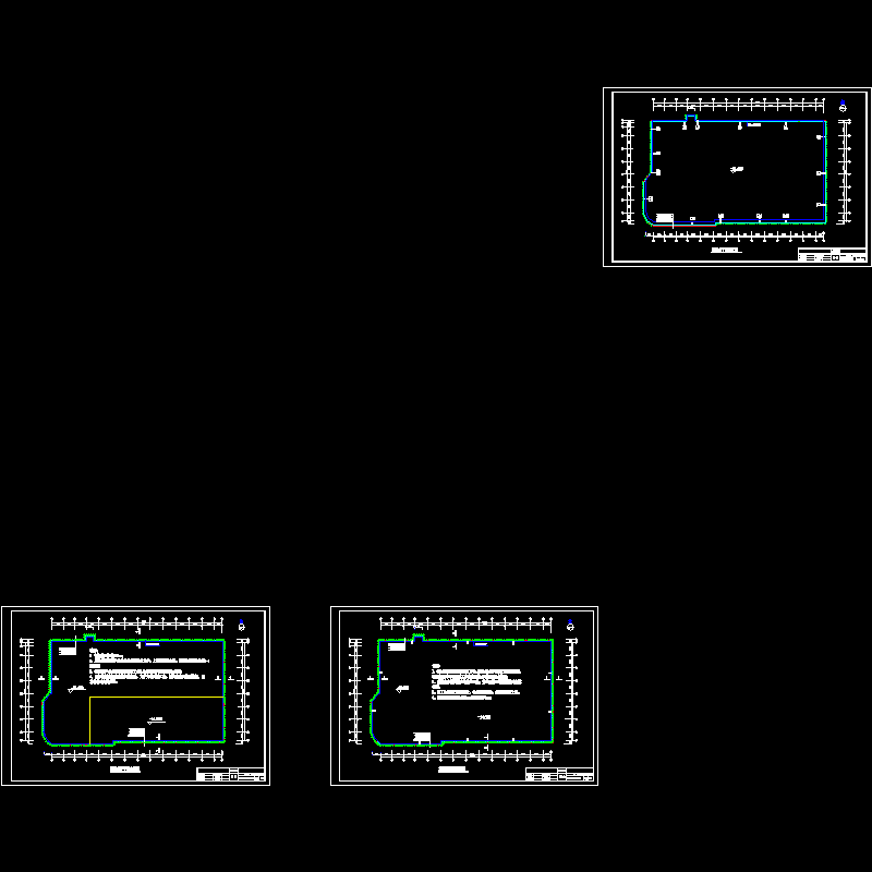 基坑观测平面布置图.dwg