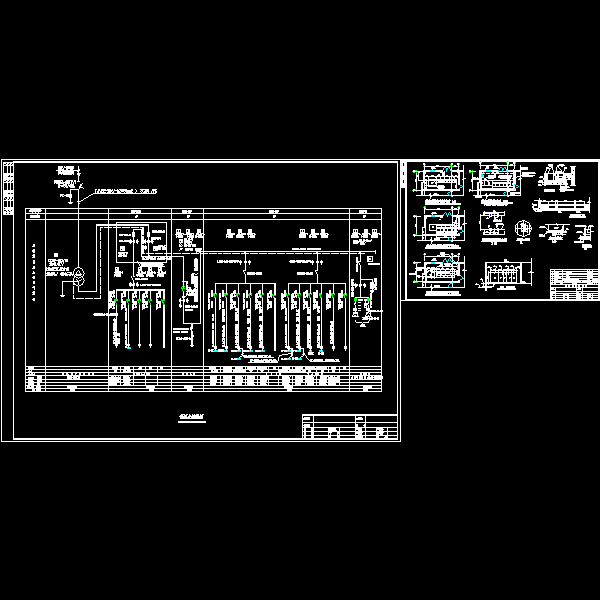 220KV变电站全套电气设计CAD施工图纸 - 1