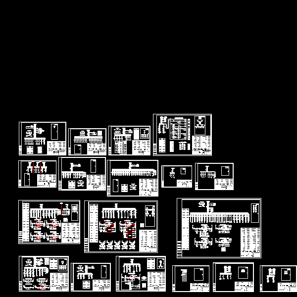 动力操作箱原理接线CAD图纸(照明配电箱) - 1