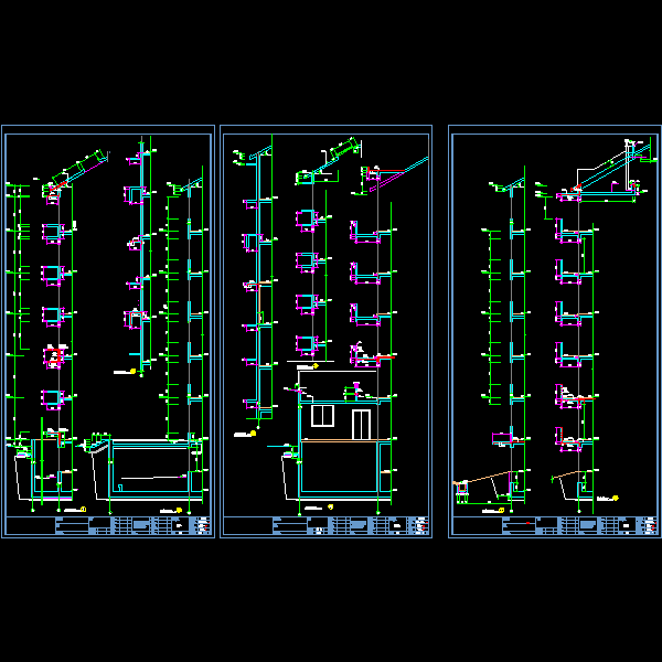 剪力墙住宅墙身节点构造详细设计CAD图纸 - 1