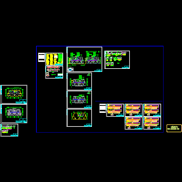 20层保障性住房电气CAD施工大样图() - 1
