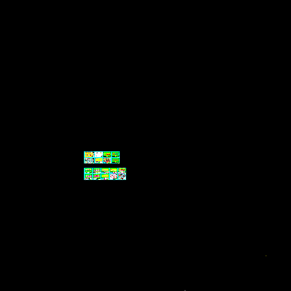 7层底部框架上部砖砌体住宅楼结构CAD施工图纸 - 1