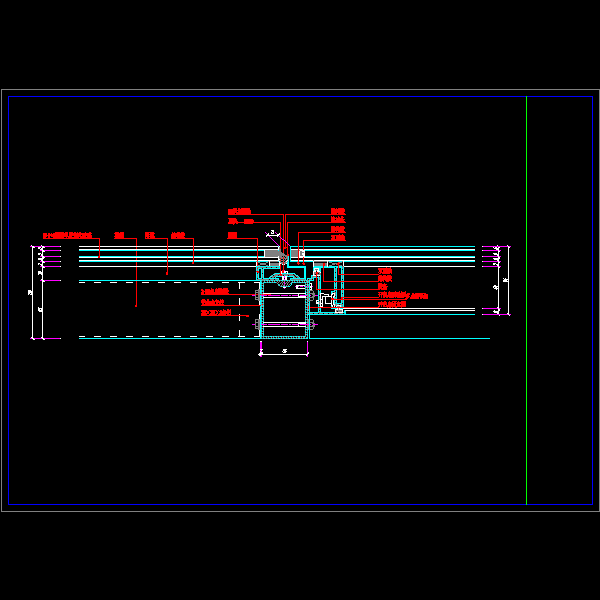 玻璃幕墙2节点图1.dwg