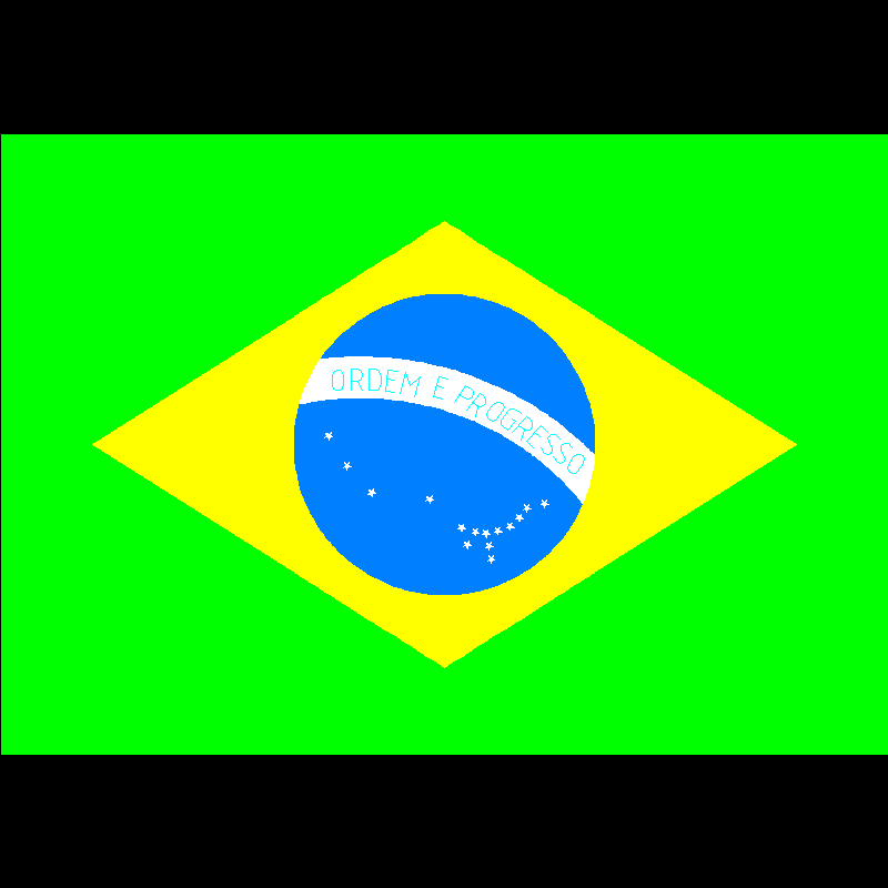 巴西国旗.dwg