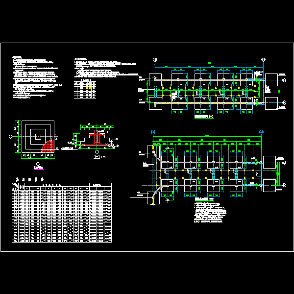 通道基础节点构造CAD详图纸 - 1