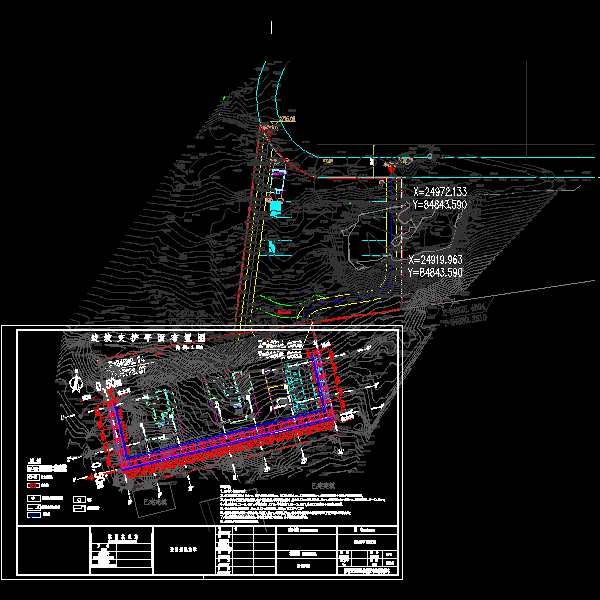 边坡支护平面图2004（2016.02.25）.dwg