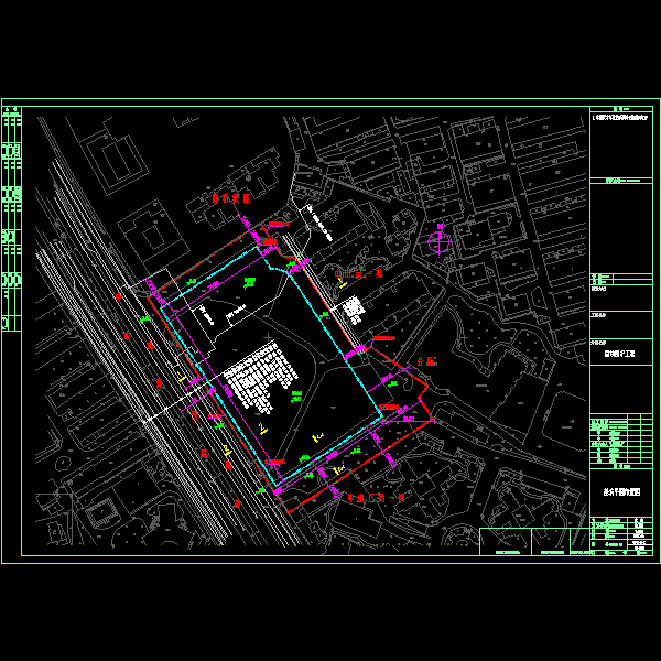 sj-01c基坑平面布置图.dwg