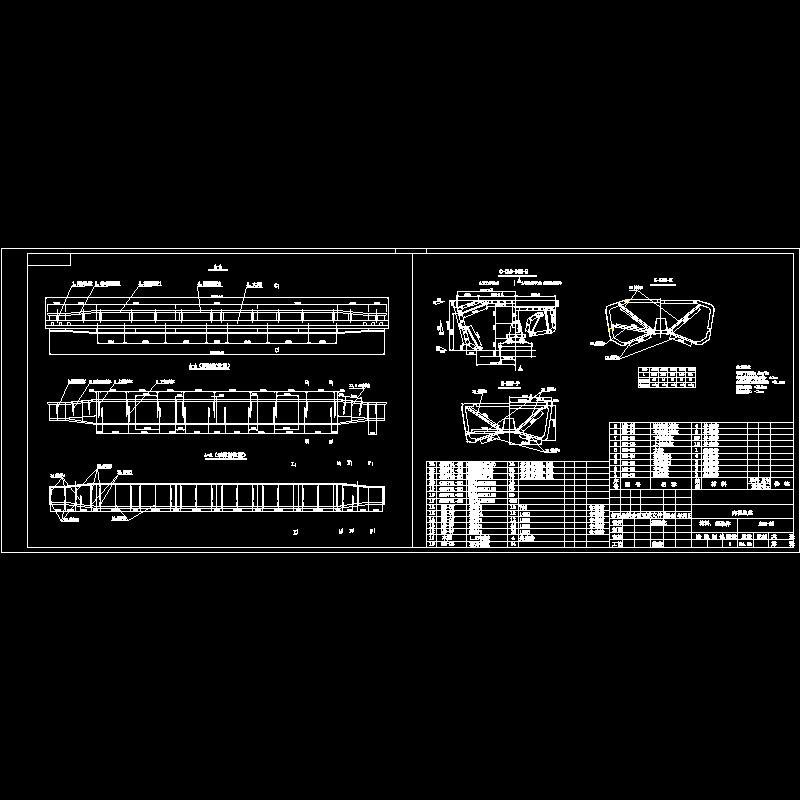 32m液压缩放内模总成图.dwg