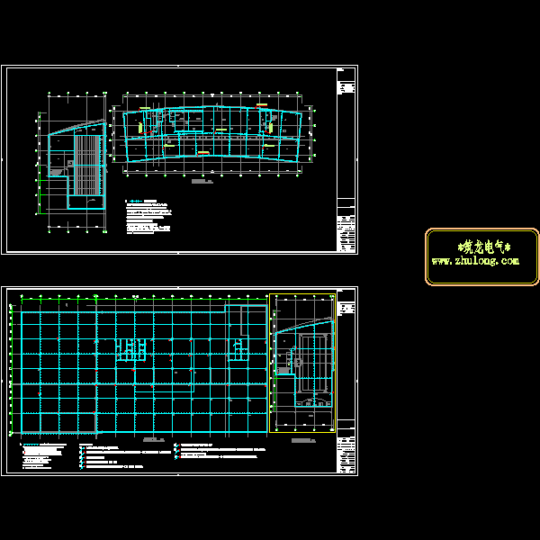 移动公司综合楼电气CAD施工图纸 - 3