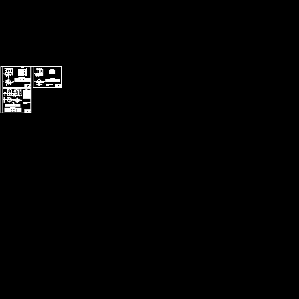 蝶阀井排气井排泥井详细设计CAD图纸(标准图) - 1