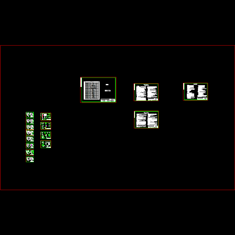 [广州]某大型基坑支护基坑剖面图.dwg