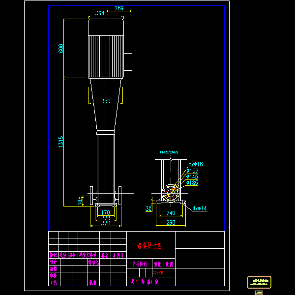 格兰富CR系列水泵CAD图纸集100张 - 5