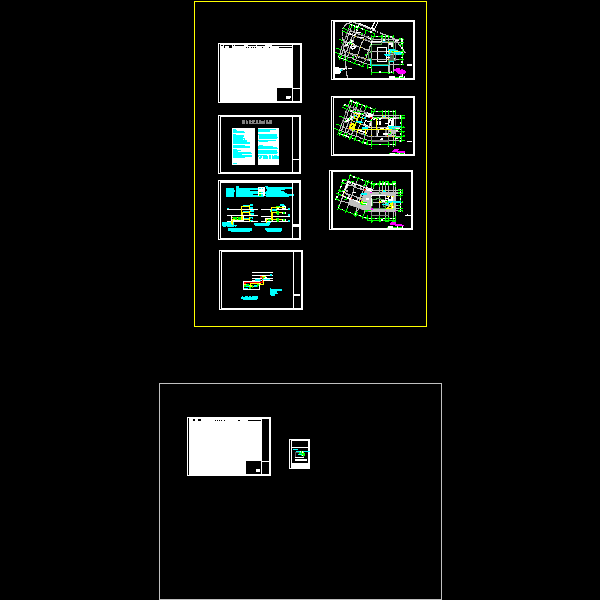 售楼处施工图－弱电.dwg