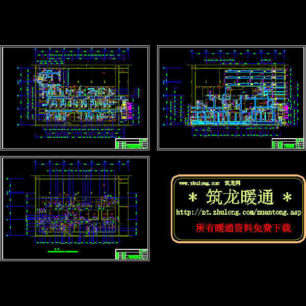 药厂净化空调CAD图纸 - 1