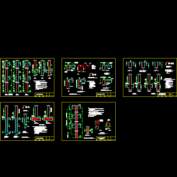 抗震构造详细设计CAD图纸 - 1