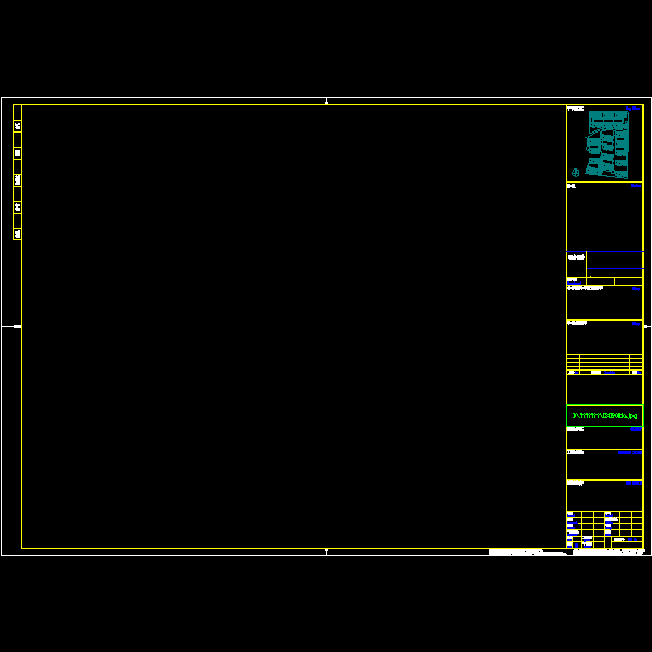 小区框架车库结构设计CAD施工图纸 - 2