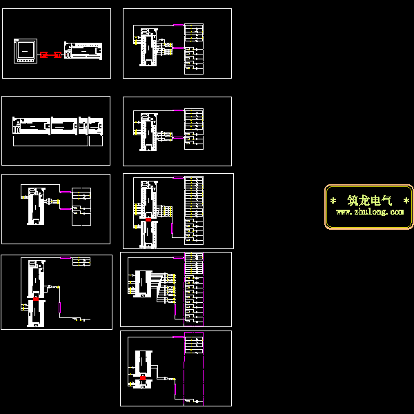 化工洗桶废水处理站电气CAD施工图纸(动力系统) - 1