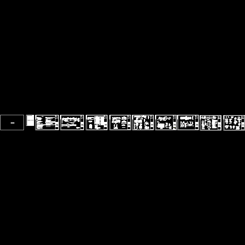 50m现浇钢筋砼板刚架拱桥CAD施工图纸（10张） - 1