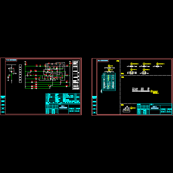 ybm2 d4高压柜原理，接线图.dwg