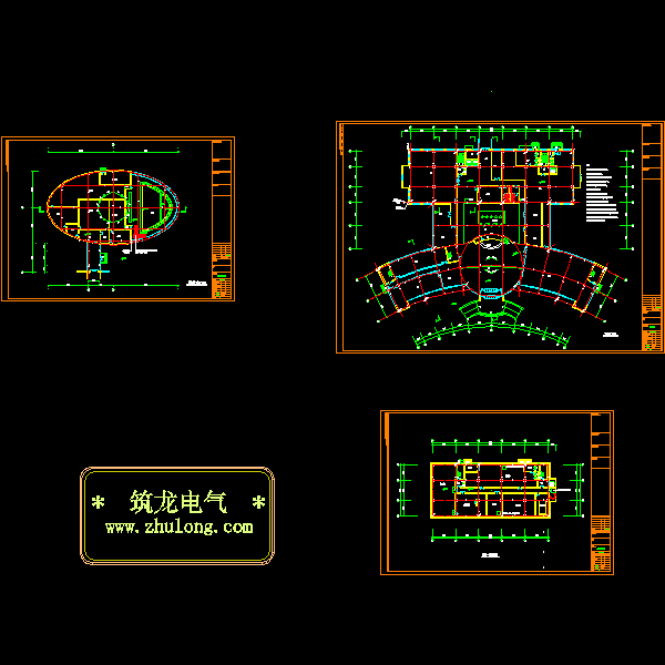 11层酒店电气CAD图纸(消防联动控制系统) - 1
