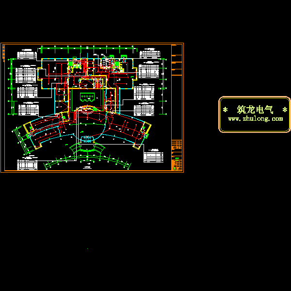 11层酒店电气CAD图纸(消防联动控制系统) - 4