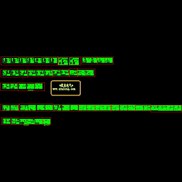 建筑设备二次控制原理CAD图纸66张完整版 - 1