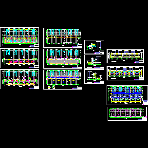 architectural basic drawing for main power house（建筑总图）.dwg