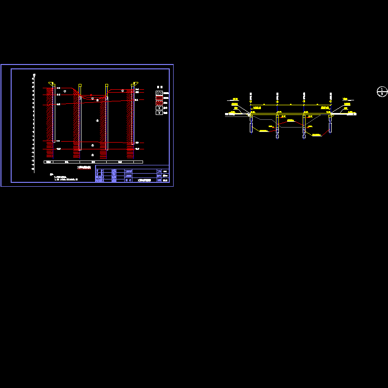 13m空心板简支梁工程地质剖面节点CAD详图纸设计 - 1