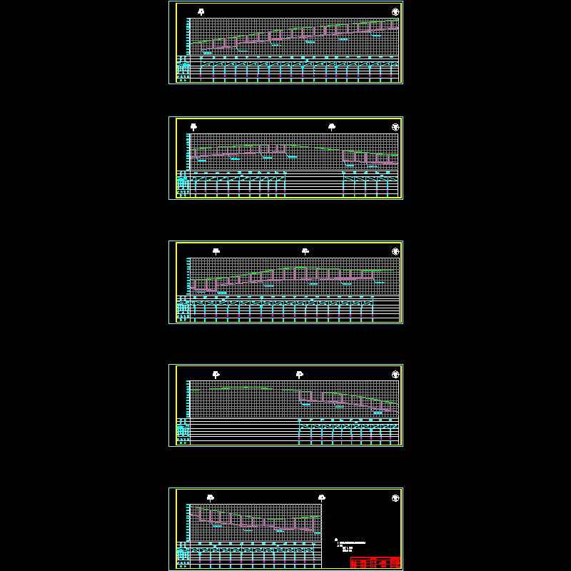 污水纵断面图.dwg