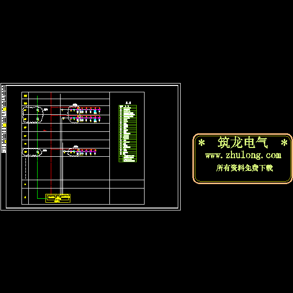 大厦装修电气CAD图纸 - 3