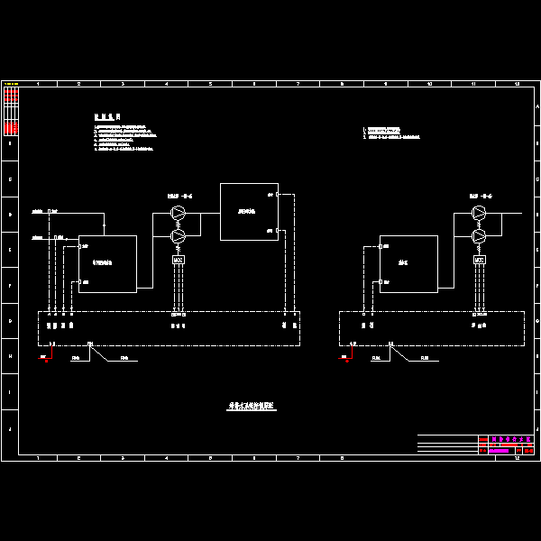 给排水系统控制原理图.dwg