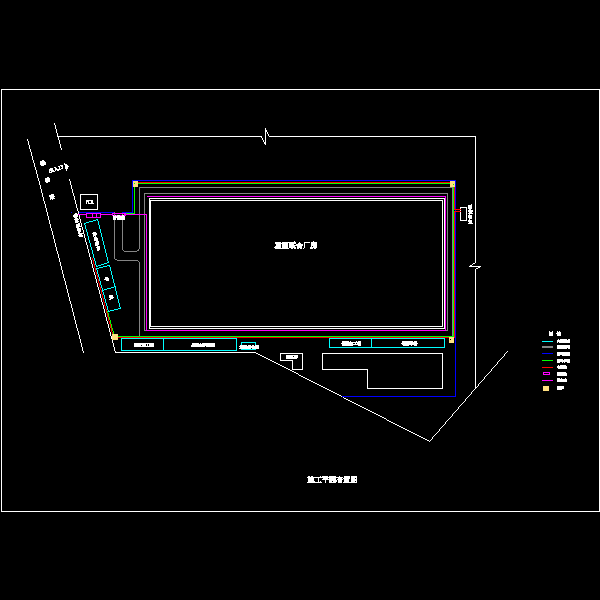 联合厂房及办公辅助用房工程施工组织设计(单层钢结构) - 1