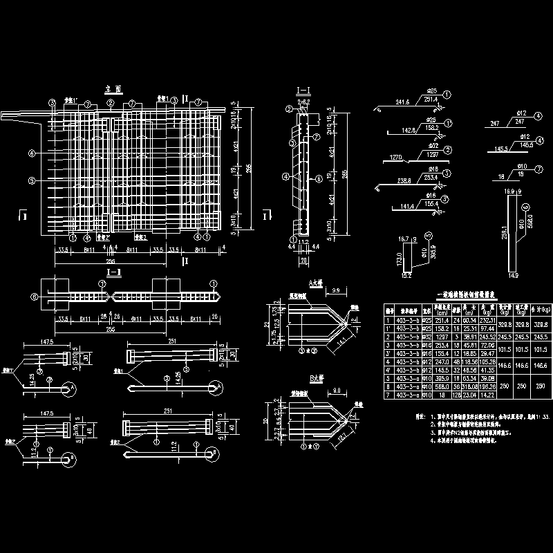 25 50m端横隔板钢筋（一）.dwg