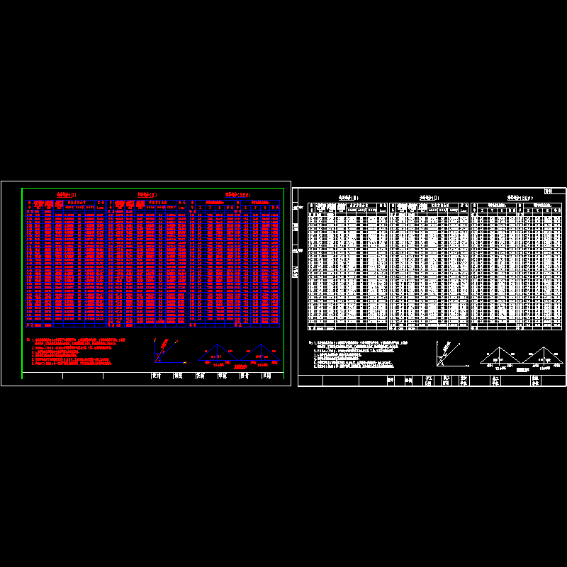 ssiv-ii-35定稿拉索索点座标及方向余弦表（二）.dwg