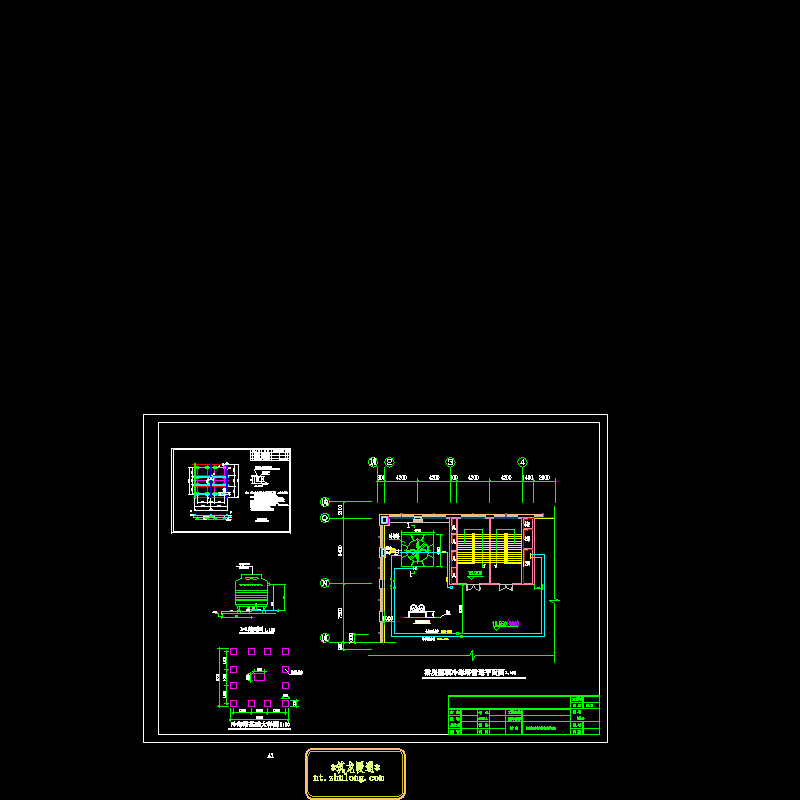 冷却塔大样CAD图纸 - 1