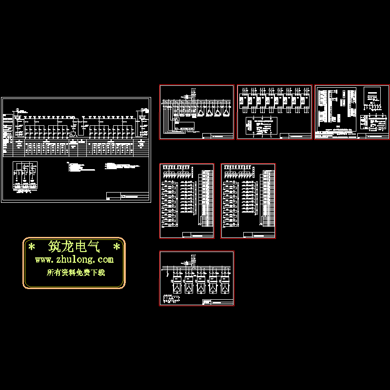 住宅箱变电气CAD图纸 - 1