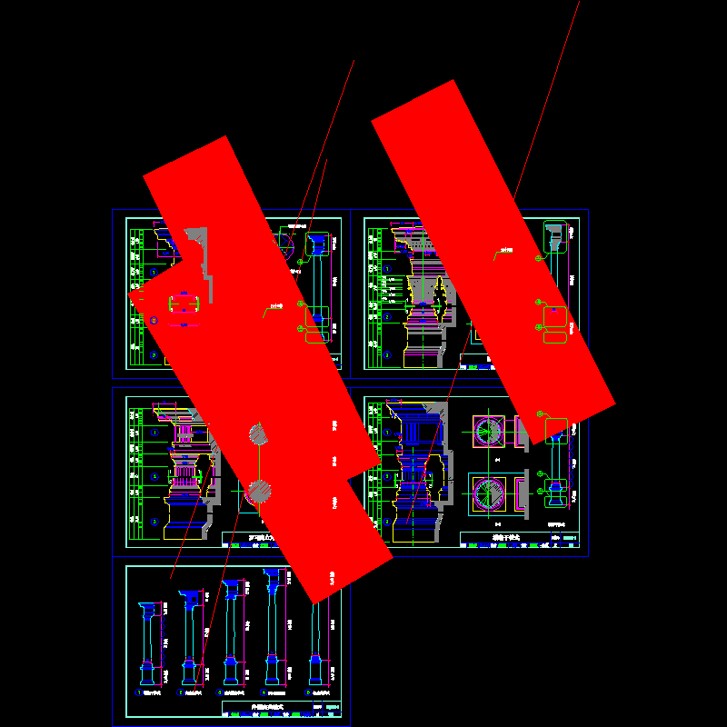 外国柱式.dwg