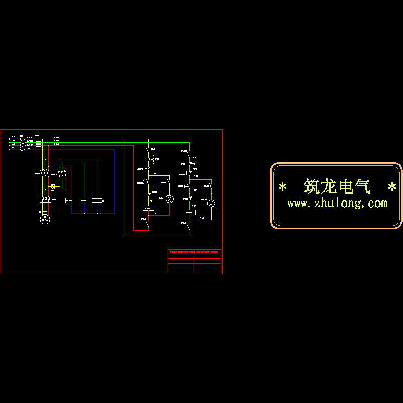 电动机相序自动调节与断相保护电路 - 1