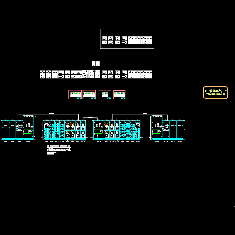 20KV变电所全套电气CAD图纸 - 1