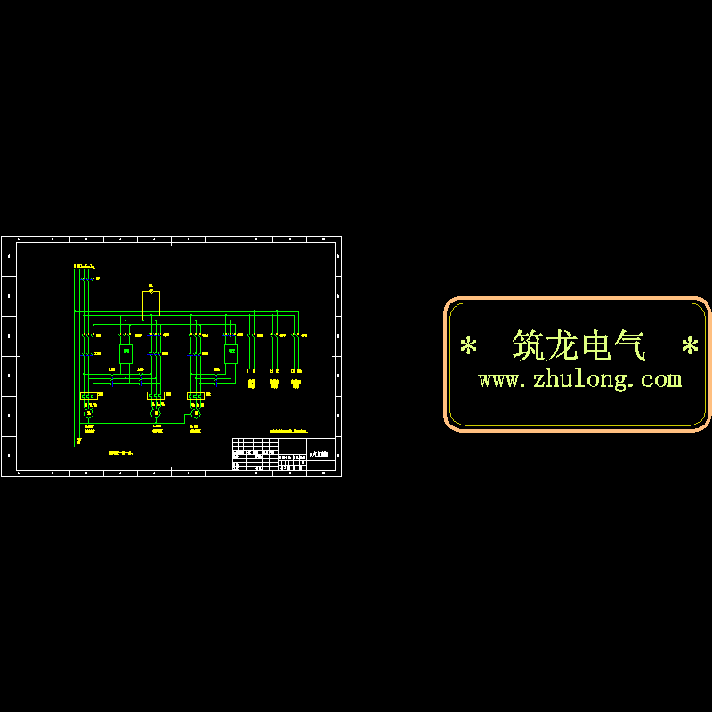 循环补水定压控制原理CAD图纸 - 1