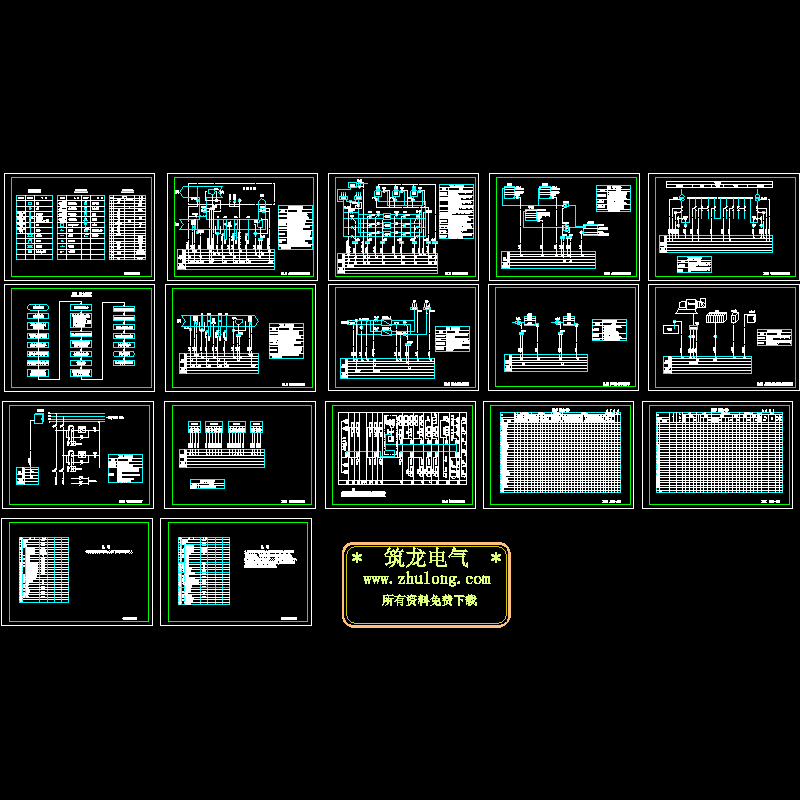 bas控制原理图17张.dwg