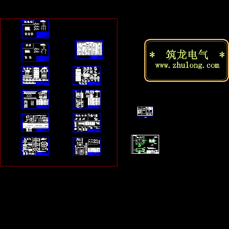 500KVA箱变电气CAD图纸 - 1