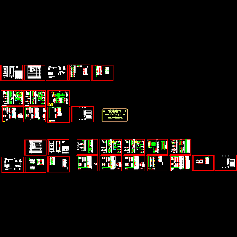 变电所二次电气CAD图纸 - 1
