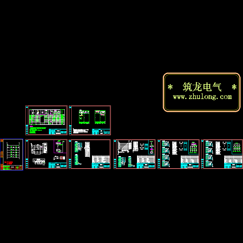 箱变GGD电气CAD图纸 - 1