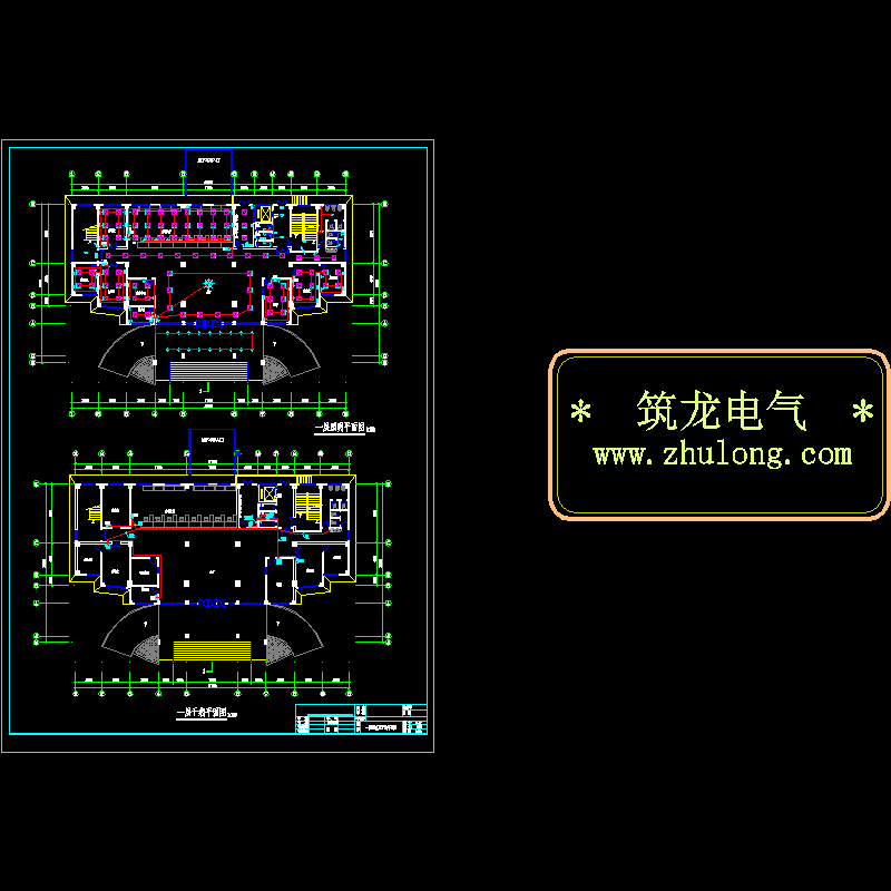 厂房配电CAD图纸 - 1