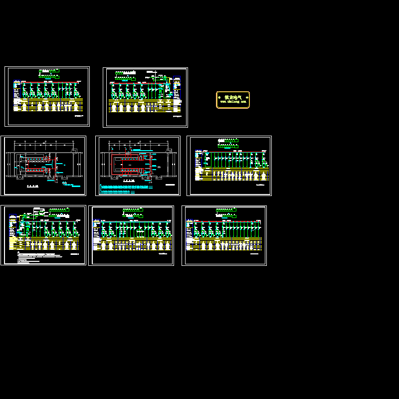 配电室电气CAD图纸 - 1